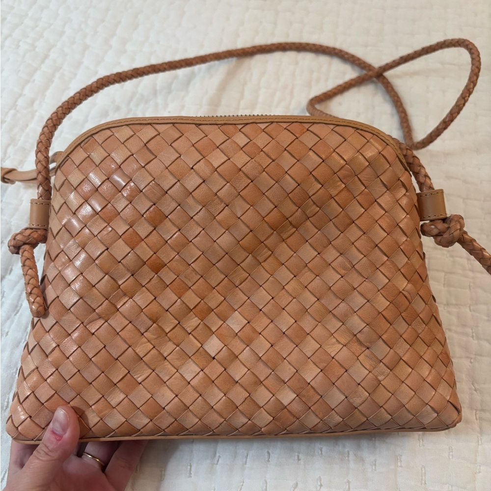 Loeffler Randall Mallory Leather Crossbody Bag